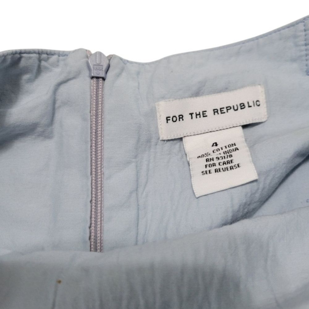 For The Republic Skirt Size 4 W27" inch Waist Women's A-Line Skirt Pleated Skirt - Picture 6 of 6
